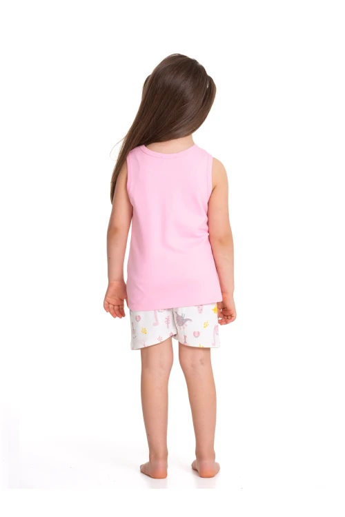 Dino Baby Baskılı Şortlu Pijama Takım 54334