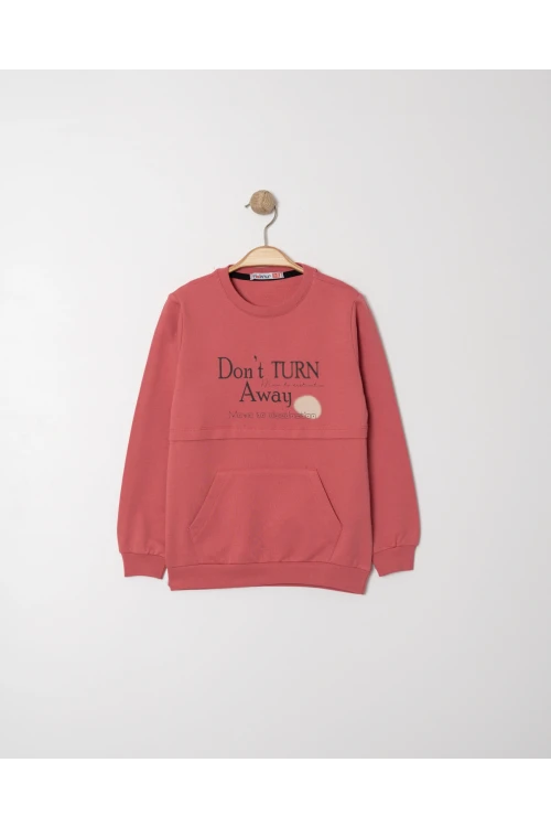 Dont Turn Away Baskılı Sweat 11910