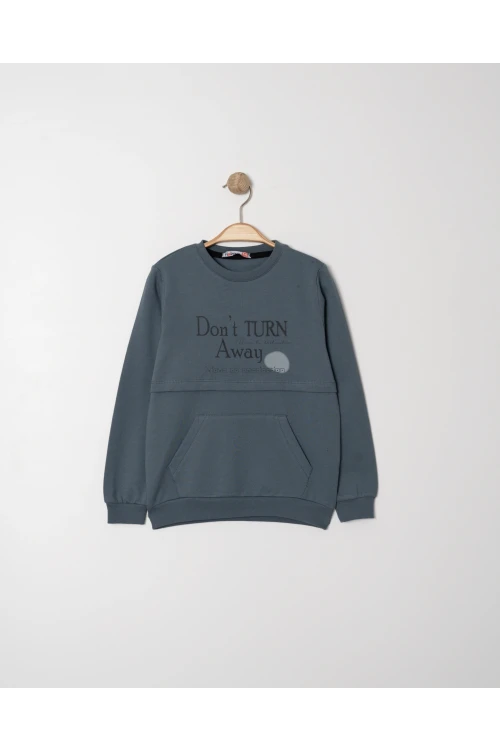 Dont Turn Away Baskılı Sweat 11910