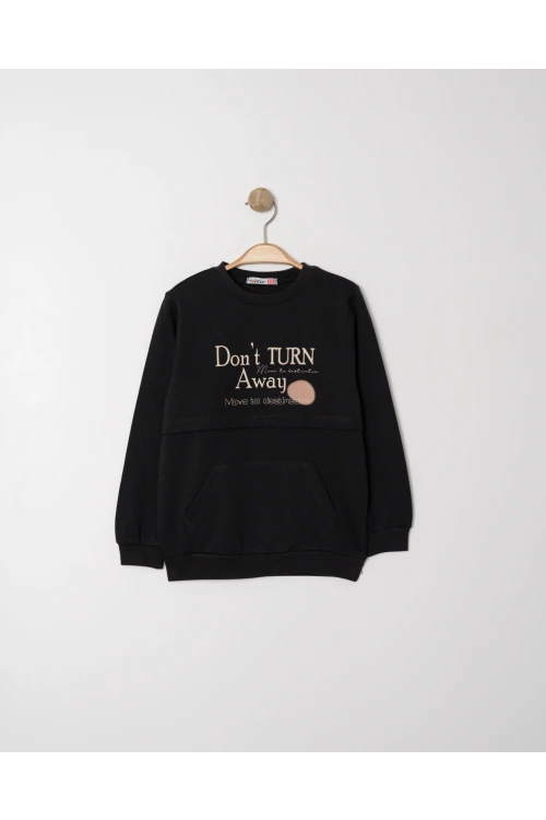 Dont Turn Away Baskılı Sweat 11910