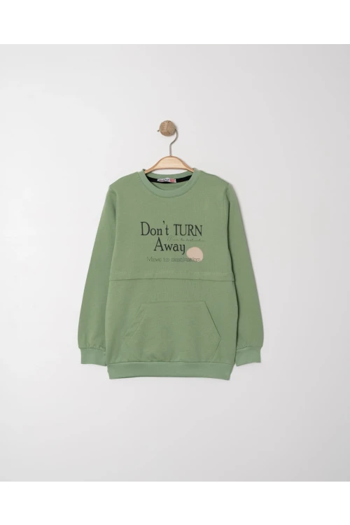 Dont Turn Away Baskılı Sweat 11910