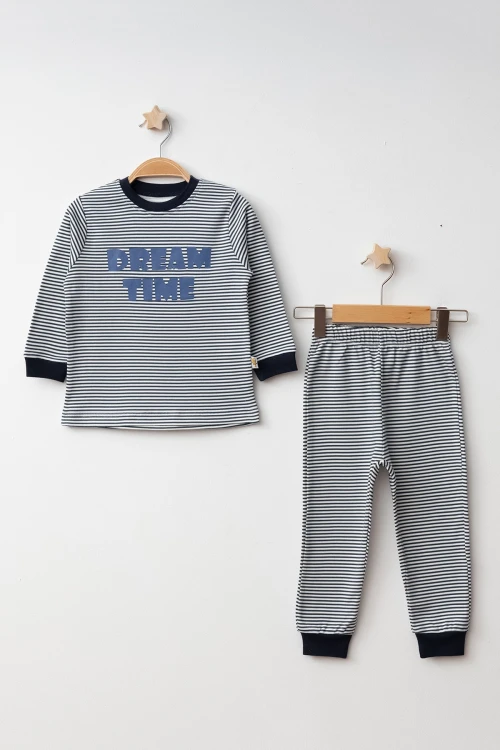 Dream Time Çizgili Pijama Takımı 45168