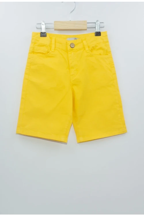 Düz Beli Lastikli Şort 2024