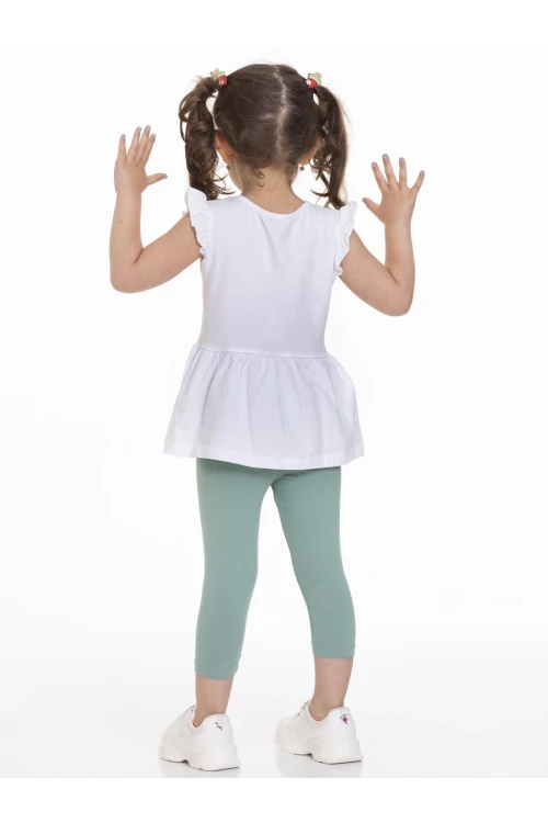 Flamingo Baskılı Taytlı Takım 63115