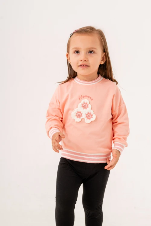 Flowers Baskılı Sweat 11930
