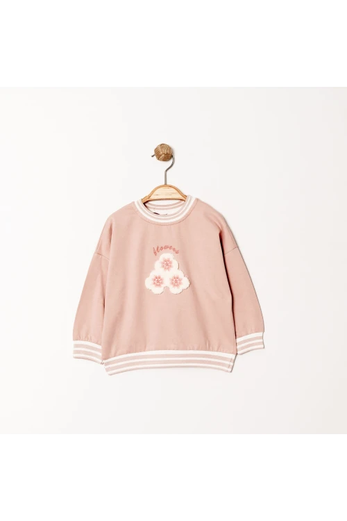 Flowers Baskılı Sweat 11930