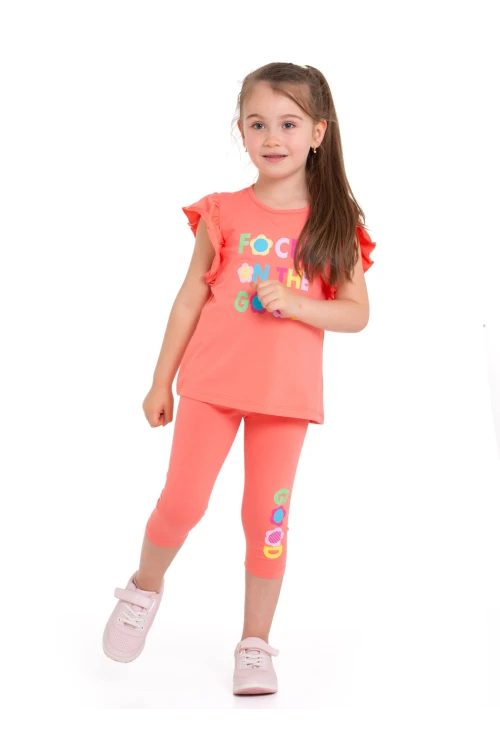 Focus Baskılı Taytlı Takım 73207