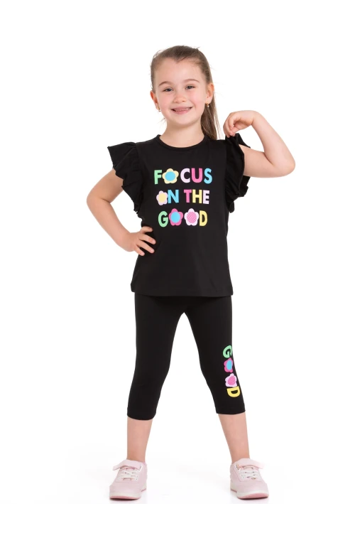 Focus Baskılı Taytlı Takım 73207