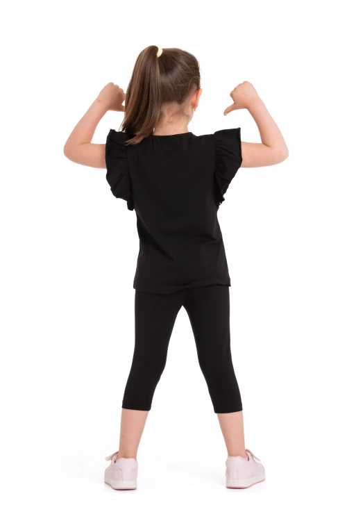 Focus Baskılı Taytlı Takım 73207