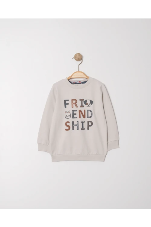 Friend Ship Baskılı Sweat 11900
