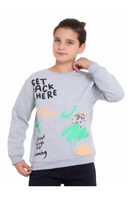 Get Back Baskılı Sweat 54455