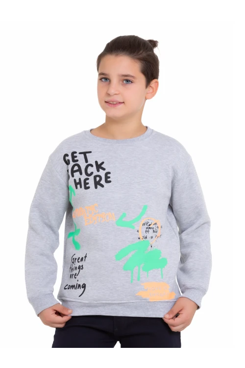 Get Back Baskılı Sweat 54455