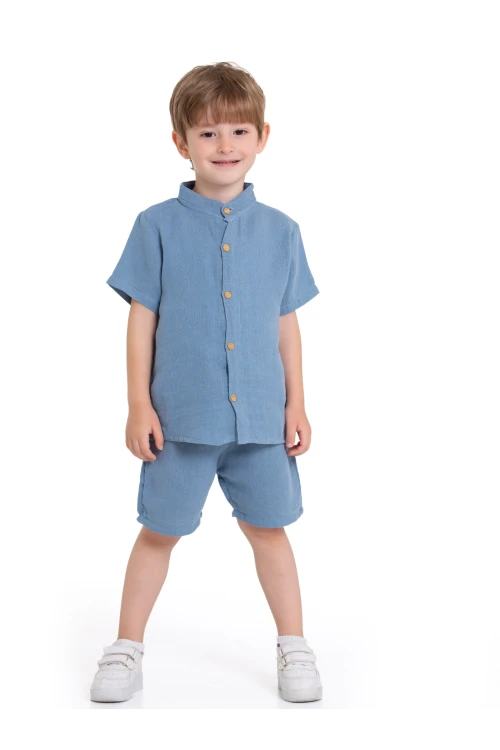 Hakim Yaka Gömlekli Takım 6129