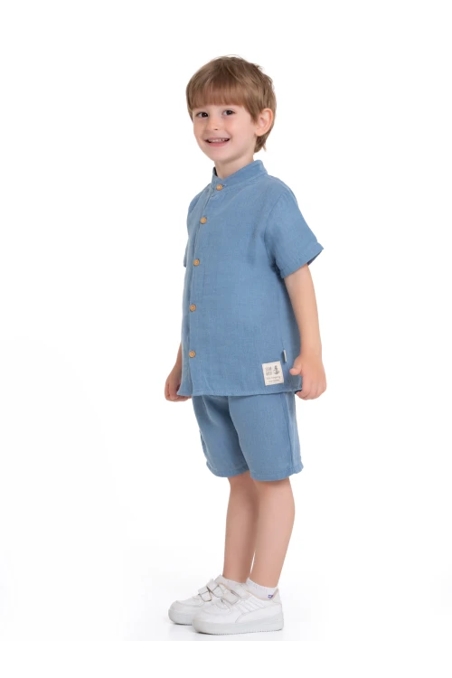 Hakim Yaka Gömlekli Takım 6129