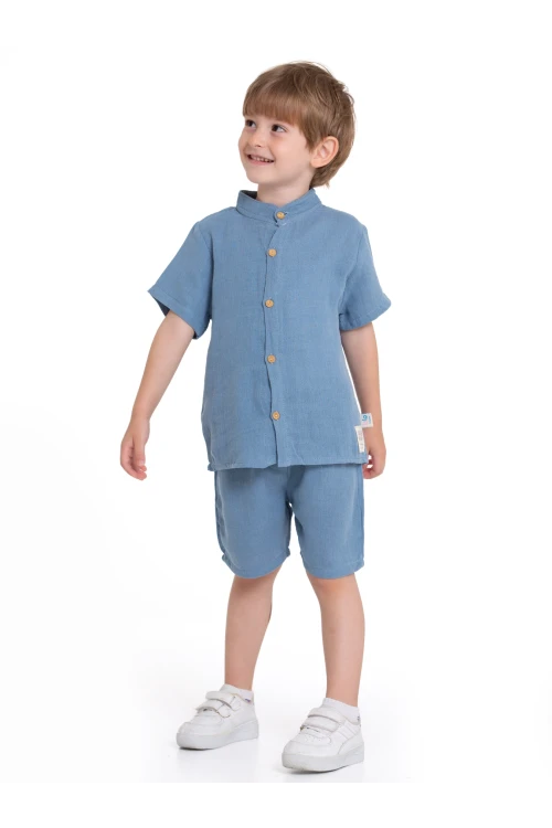 Hakim Yaka Gömlekli Takım 6129