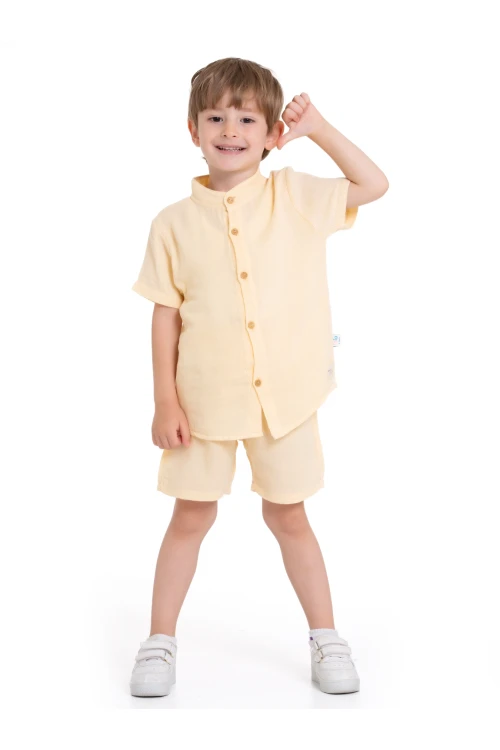 Hakim Yaka Gömlekli Takım 6129