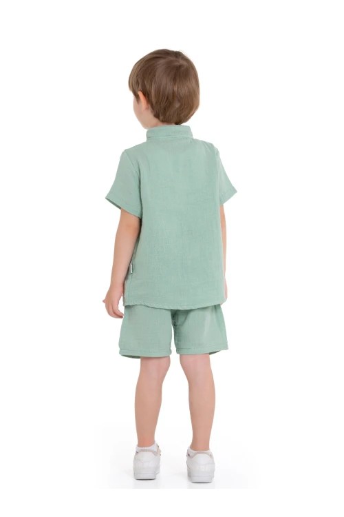 Hakim Yaka Gömlekli Takım 6129