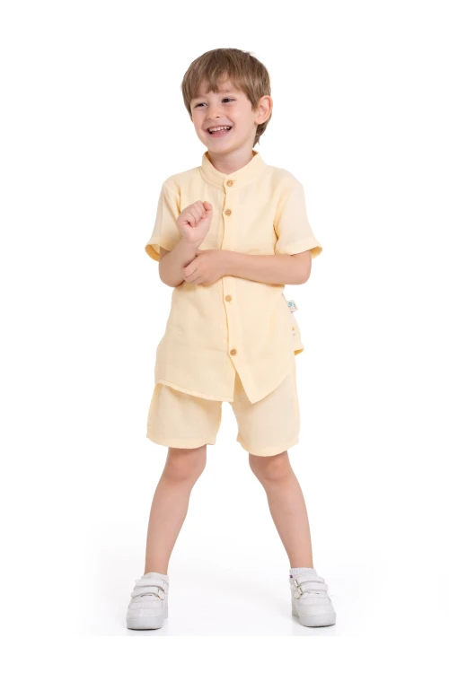 Hakim Yaka Gömlekli Takım 9130