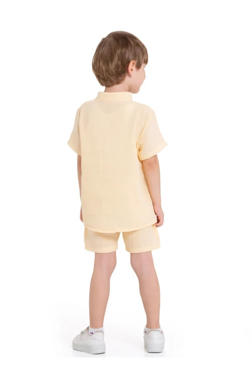 Hakim Yaka Gömlekli Takım 9130