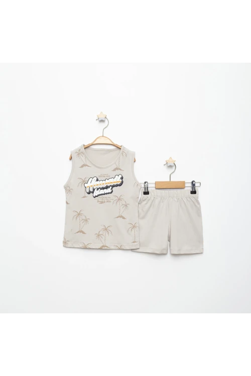 Hawaii Baskılı Erkek Takım 15282