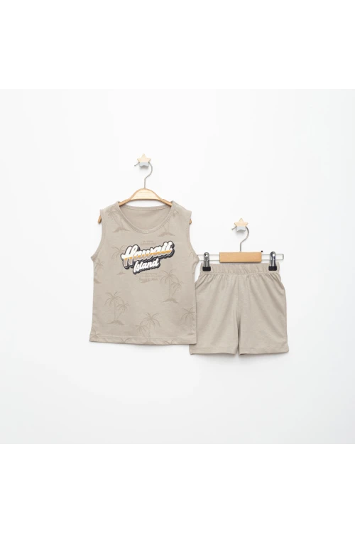 Hawaii Baskılı Erkek Takım 15282