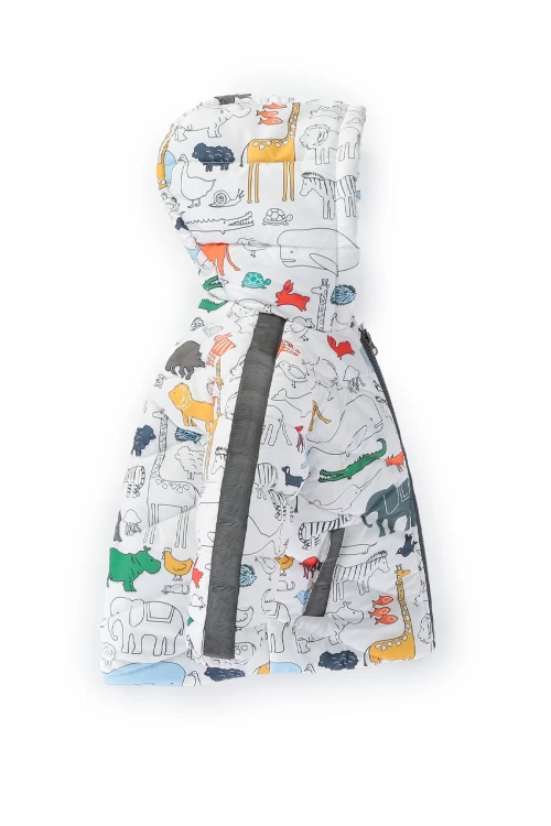 Hayvan Desenli Erkek Bebek Mont 51313