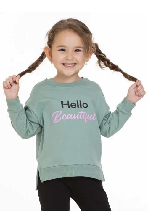 Hello Beautiful Baskılı Sweat 54752