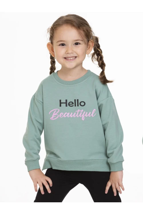 Hello Beautiful Baskılı Sweat 54752