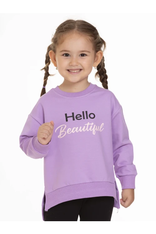 Hello Beautiful Baskılı Sweat 54752