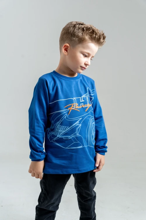 Hh Racing Araba Baskılı Sweat 11903