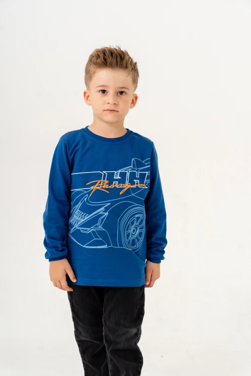 Hh Racing Araba Baskılı Sweat 11903