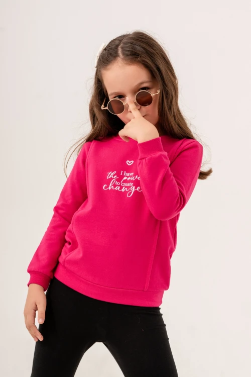 I Have The Power Baskılı Sweat 11927