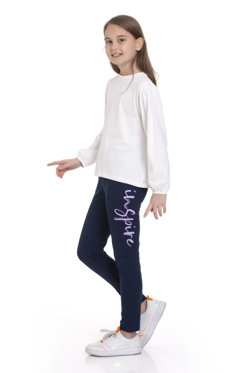 Inspire Baskılı Tayt 54882