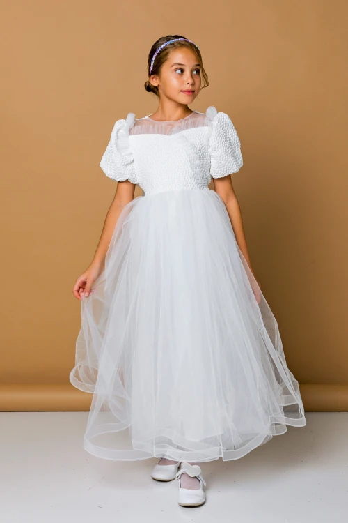 Jakarlı Yarımkol Abiye 2293