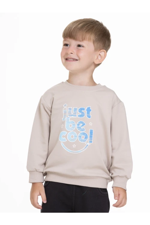Just Cool Baskılı Sweat 54252