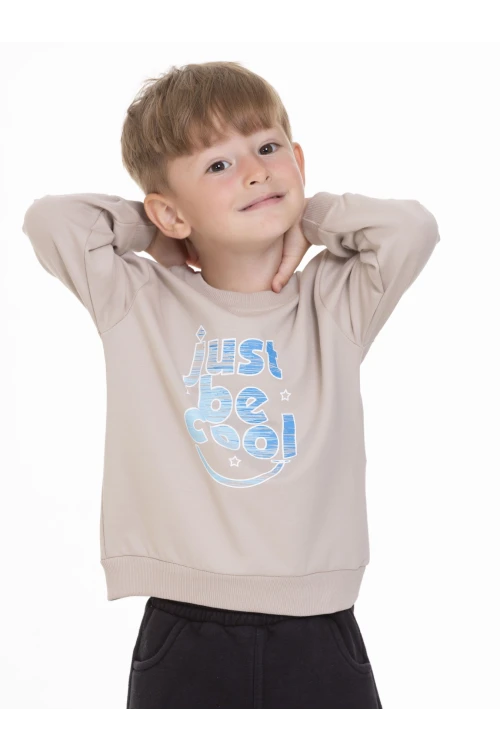 Just Cool Baskılı Sweat 54252