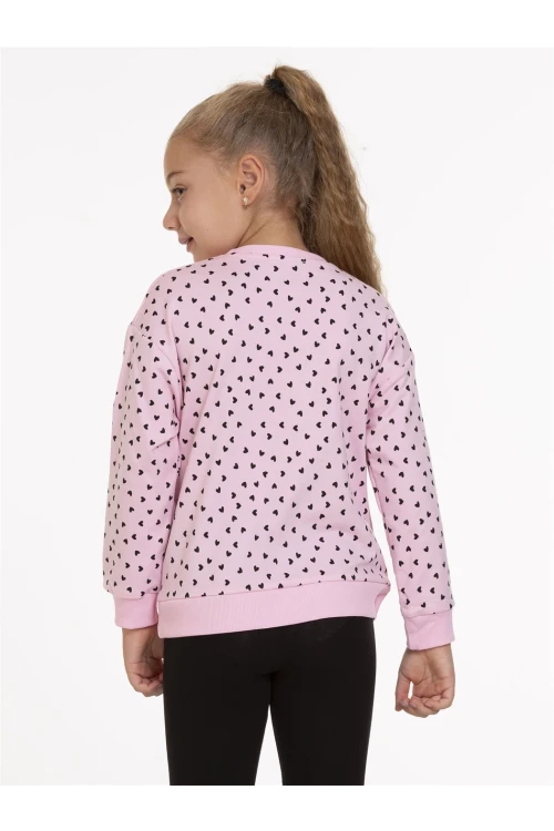 Kalp Desenli Sweat 54756