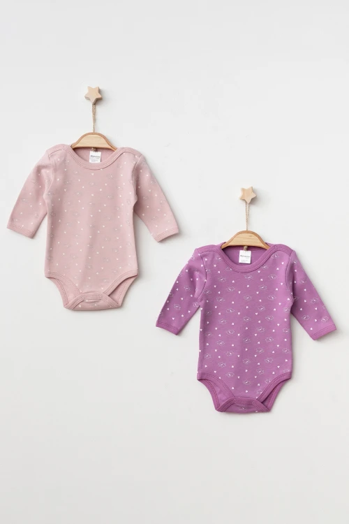 Kalp Konsept Uzun Kol 2li Çıtçıtlı Bady 390