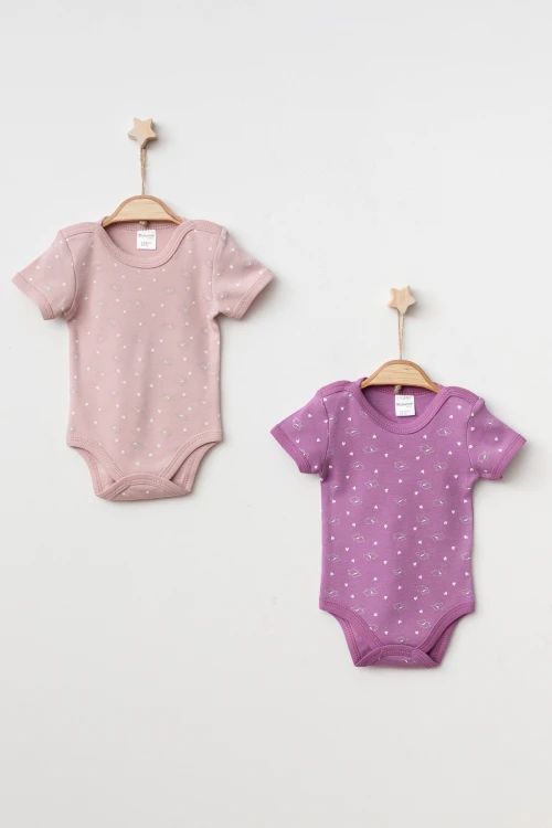 Kalp Konsept Yarım Kol 2li Çıtçıtlı Bady 389