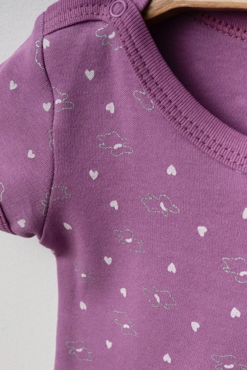 Kalp Konsept Yarım Kol 2li Çıtçıtlı Bady 389