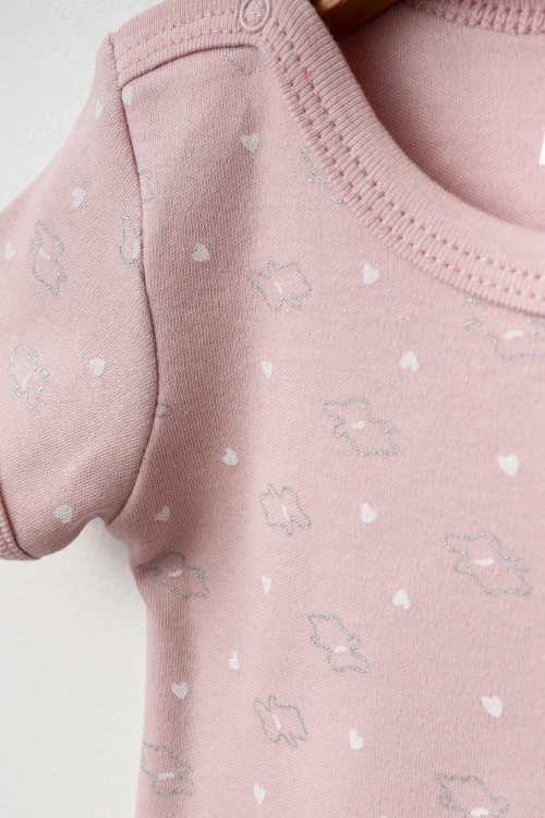 Kalp Konsept Yarım Kol 2li Çıtçıtlı Bady 389