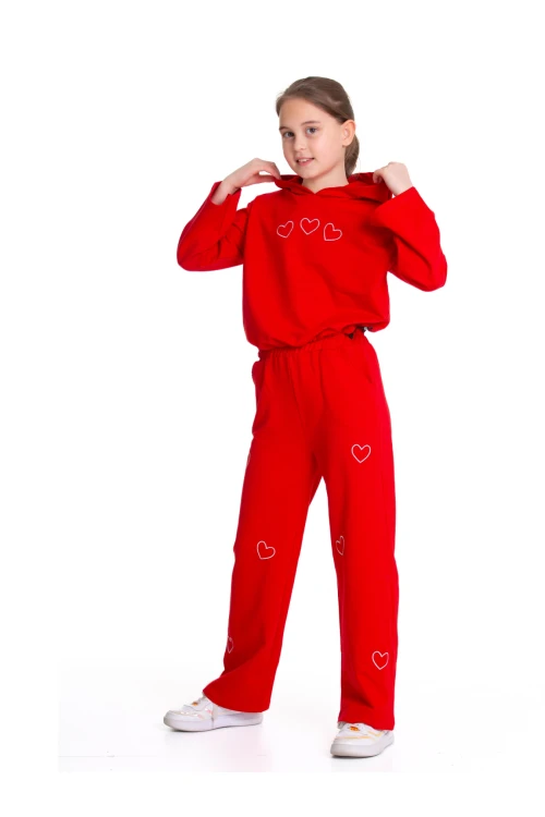 Kalp Nakışlı Takım 54511