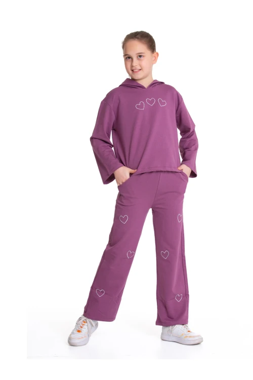 Kalp Nakışlı Takım 54511