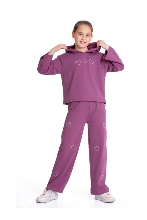 Kalp Nakışlı Takım 54511