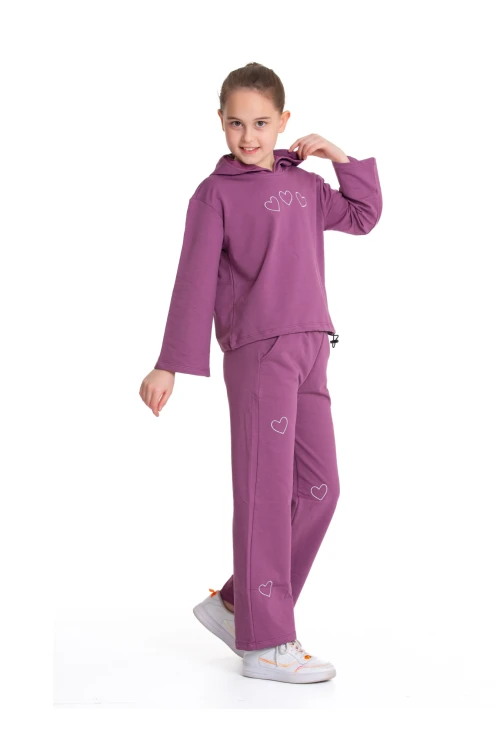 Kalp Nakışlı Takım 54511