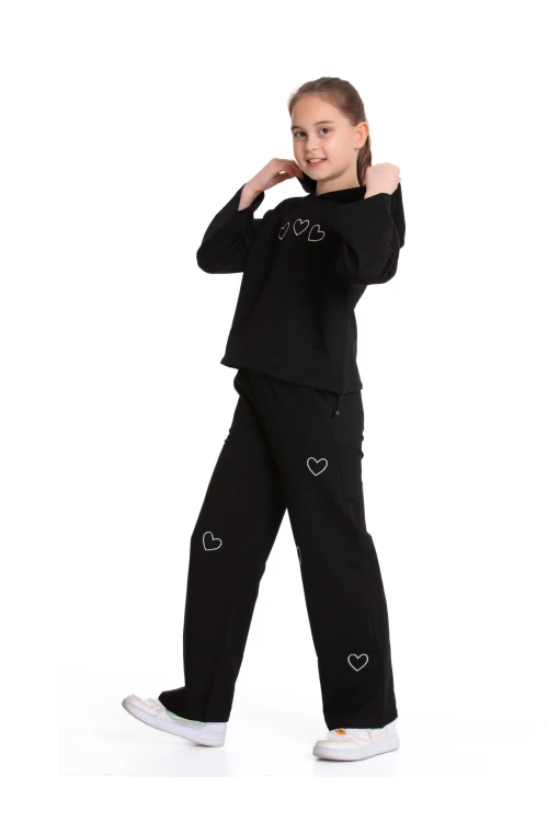 Kalp Nakışlı Takım 54511