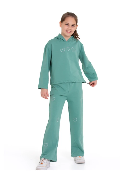 Kalp Nakışlı Takım 54511