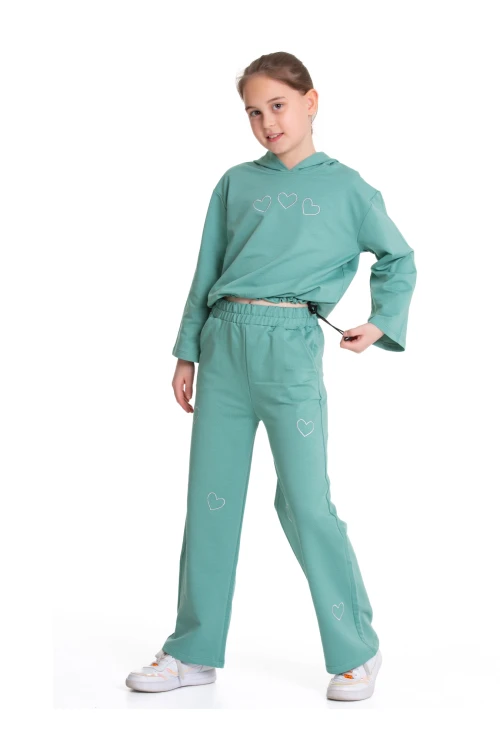 Kalp Nakışlı Takım 54511