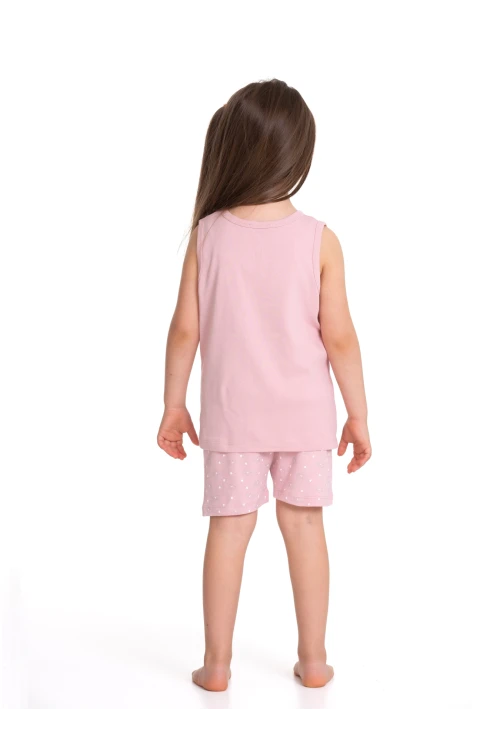Kalpli Baskılı Şortlu Pijama Takım 54332