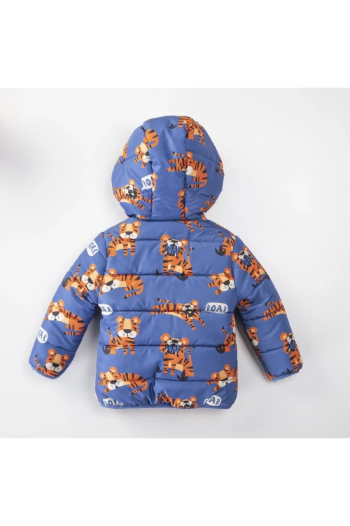 Kaplan Desenli Erkek Bebek Mont 51329